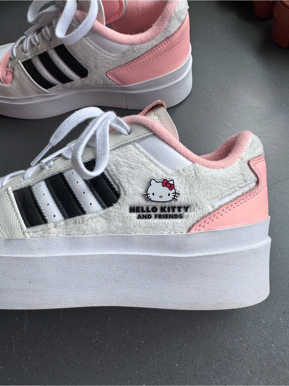 Adidas Low Platform Hello Kitty Sneaker - Picture 10 of 13